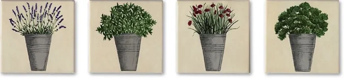 Jasba Lavita Giardino Dekorfliese 10×10 Art.-Nr. 3658