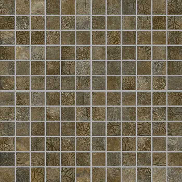Jasba Ronda Rost Mix Mosaikfliese 2,5X2,5 Art.-Nr. 43100H