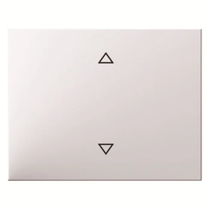 K.1 Wippe mit Symbolaufdruck Pfeile polarweiß glänzend