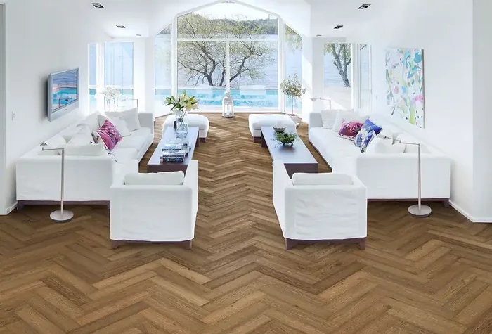 Kährs Parkett Fischgrät Collection Maxistab Eiche CD Vintage geräuchert Rechts