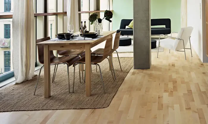 Kährs Parkett Nordic Naturals Collection 3-Stab Schiffsboden Bergahorn Gotha Lack