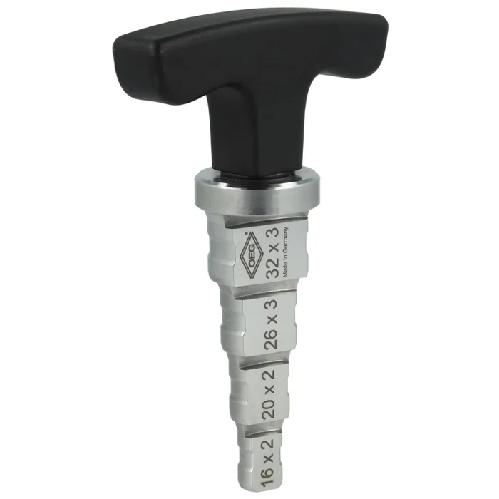 Kalibrierer für Alu Verbundrohr Kunststoffrohr 16 bis 32 mm Entgrater