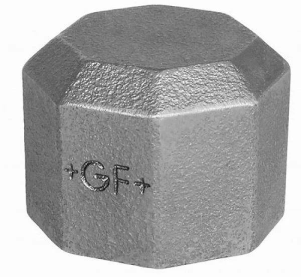 Kappe Nr. 300, 1″, verzinkt