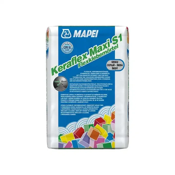 KERAFLEX MAXI S1 grau 25 kg Flexklebemörtel