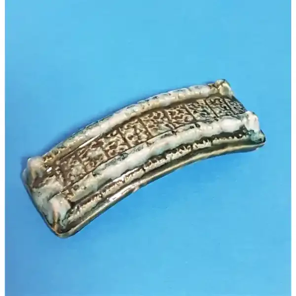 Keramik Deko China Garten Brücke