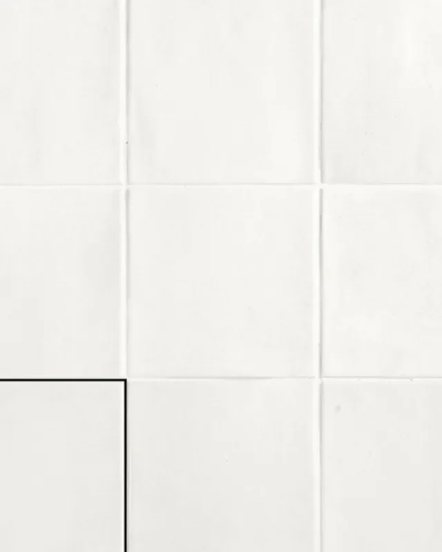 Kleinformatige Weiße Wandfliesen Bad Küchenfliesen Sintra Ice White 12,4×12,4