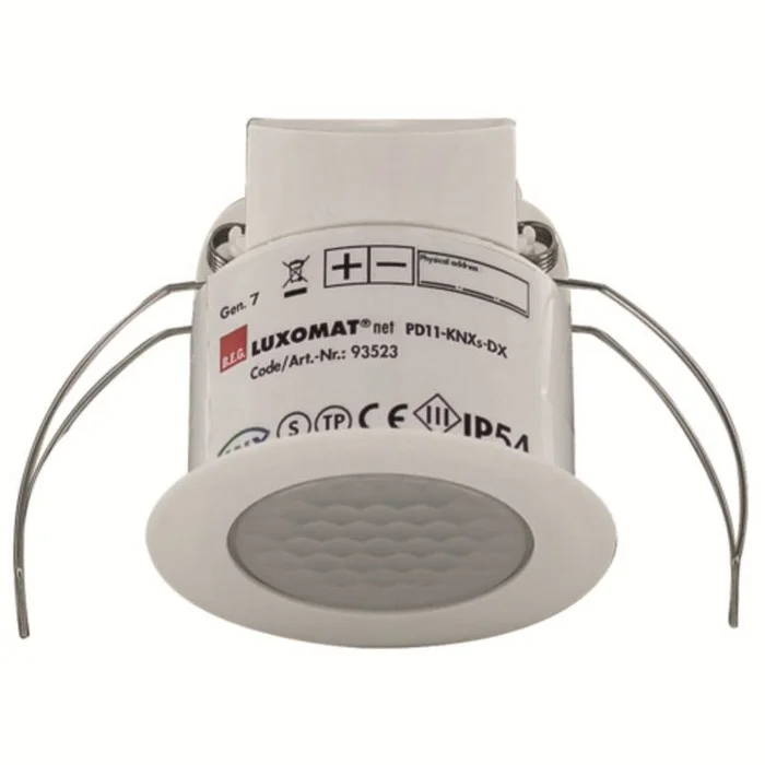 KNXs Präsenzmelder PD11 Gen.7 secure Komfort UP weiß