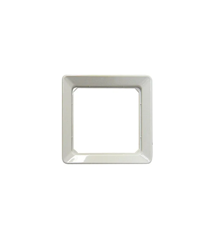 Kombirahmen für Einbaugeräte mit Zentralplatte 50x50mm, rw
