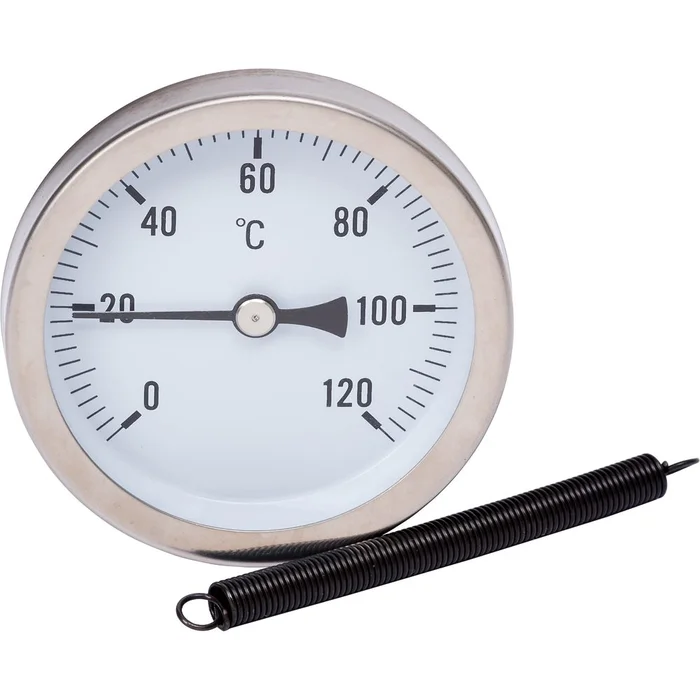 Kontaktthermometer Gelia 0°C-120°C zur Rohrmontage