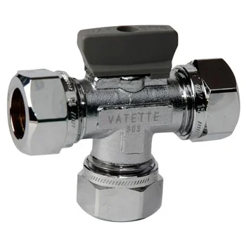 Kugelhahn Vatette T-Rohr 15mm