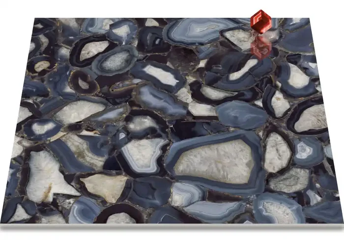 La Faenza Aesthetica Agata Blue Poliert Fliese 120×120 Art.-Nr. AE AGA6 120 LP