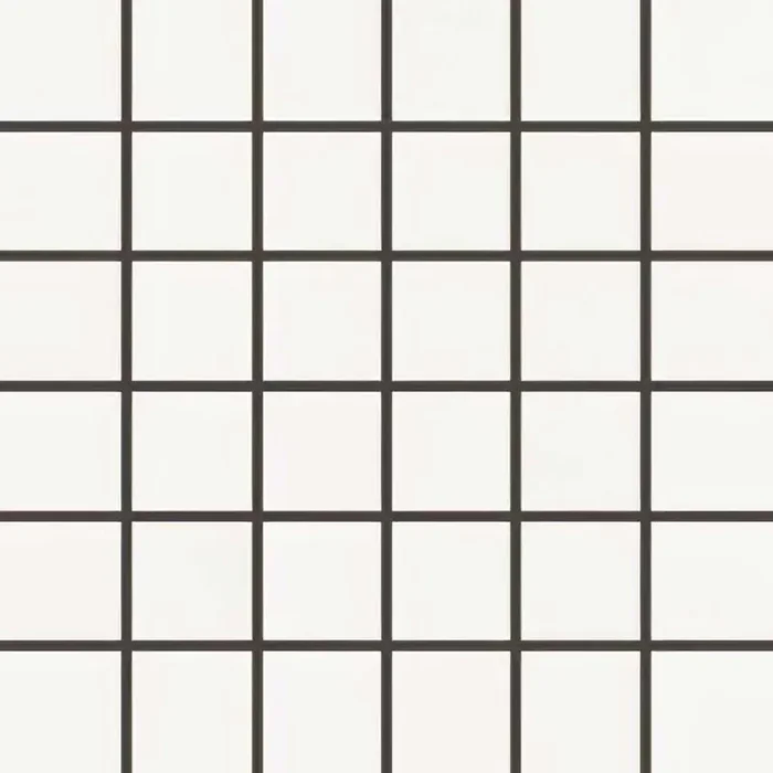 Lasselsberger Blend Weiss-Matt Matt Mosaikfliese 5×5(30×30) Art.-Nr. WDM06805