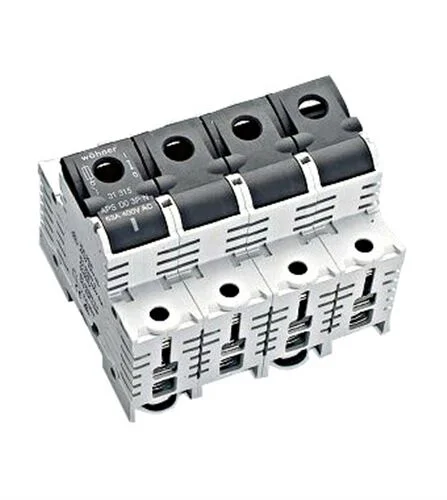 Lasttrennschalter für D0-Sicherungen bis 63 A, 3-polig+N