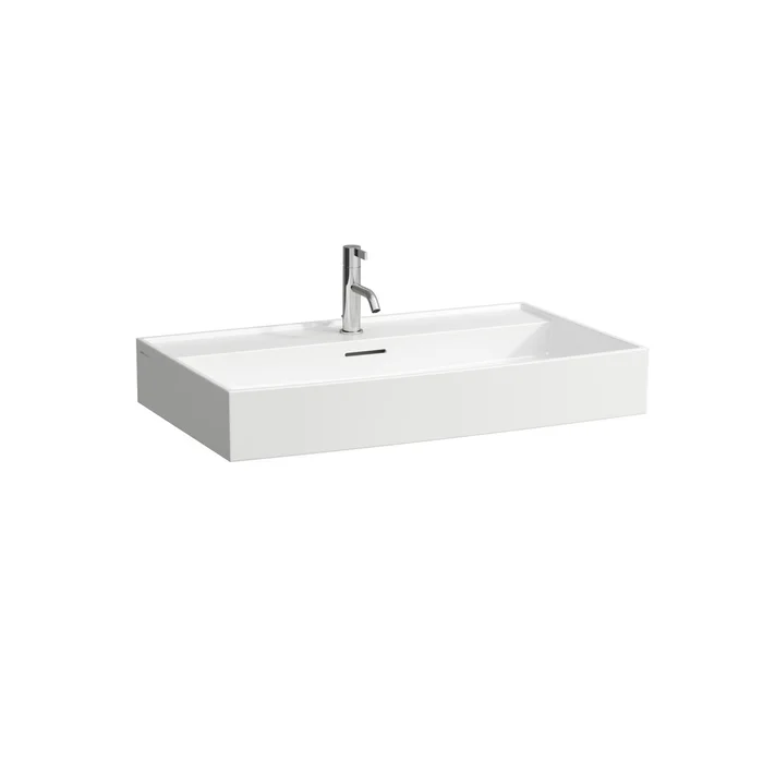 Laufen Kartell Waschtisch 80 x 46 cm unterbaufähig Weiß