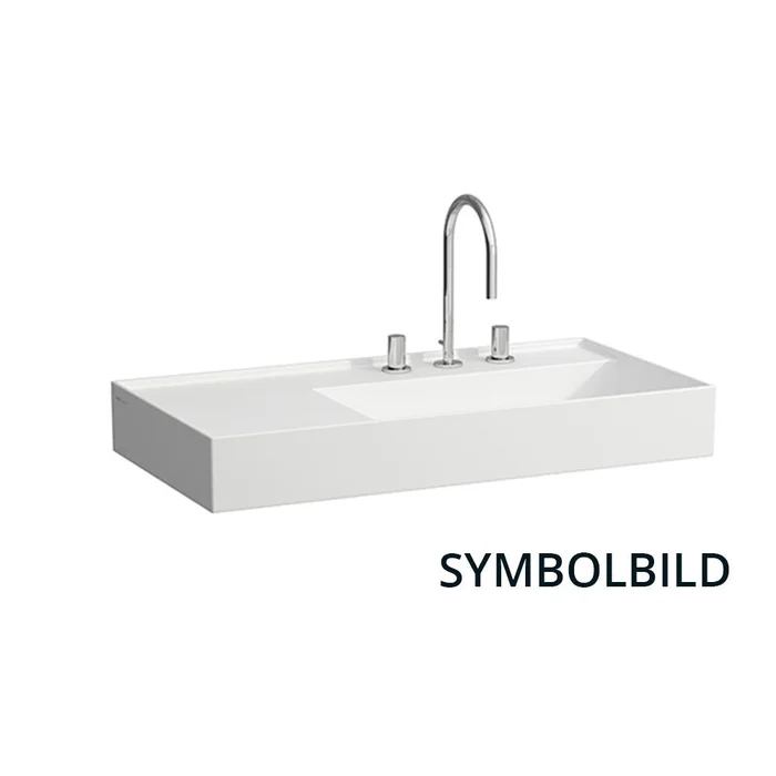 Laufen Kartell Waschtisch Ablage links 90 x 46 cm weiß