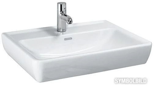 Laufen Pro A Waschtisch 55x48cm, 1 Hahnloch, m. Überlauf