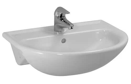 Laufen Pro B Halbeinbauwaschtisch 56×44