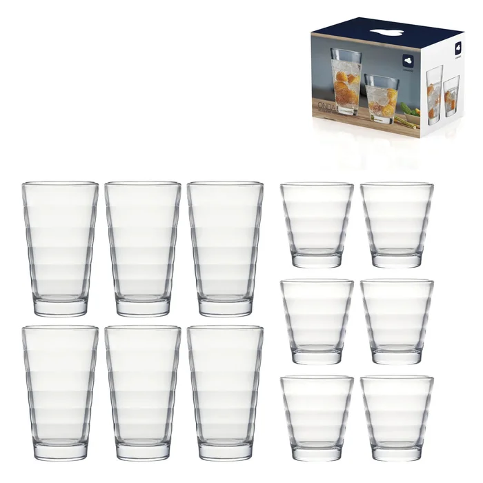 Leonardo 12-tlg.Becherset Onda