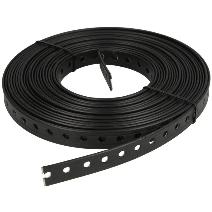 Lochband Montageband kunststoff Montagelochband ummantelt 19 mm 10 m