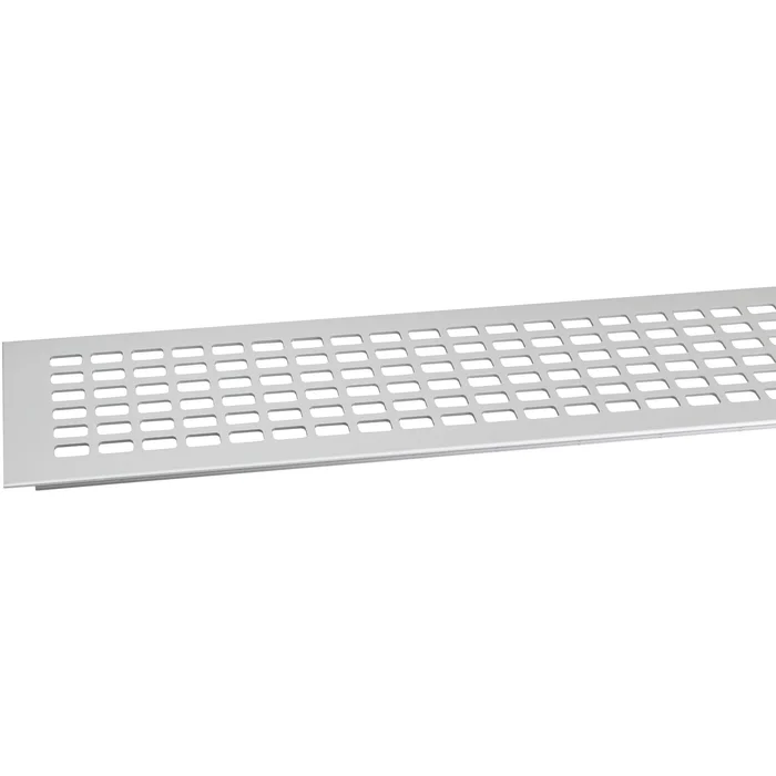 Lüftungsgitter Aluminium natur eloxiert 100X800 mm