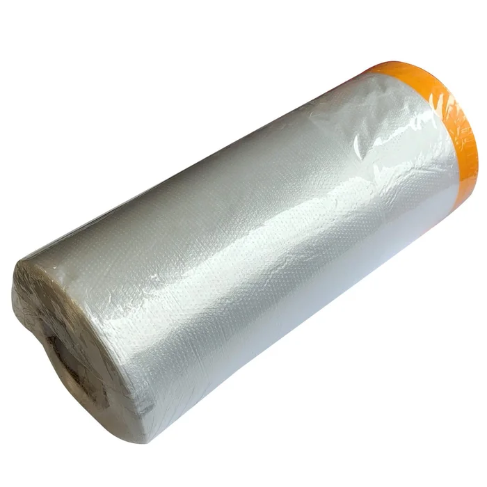 Maler Abdeckfolie mit Malerkrepp auf Rolle 180CM x 20M