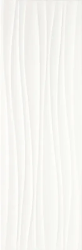 Marazzi Absolute White Twist 3d Strutt Lux Glänzend Wandfliese 25×76/1,05 Art.-Nr. M023