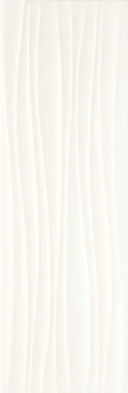 Marazzi Absolute White Twist 3d Strutt Satinato Matt, Satiniert Wandfliese 25X76/1,05 Art.-Nr. M020