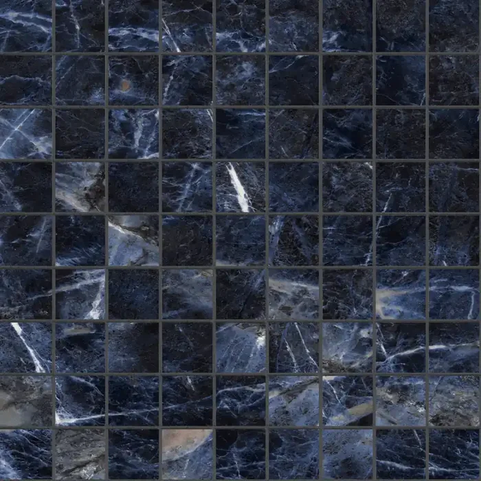 Marazzi Allmarble Sodalite Blu Lux Glänzend Mosaikfliese 30×30 R9 Art.-Nr. M9MV