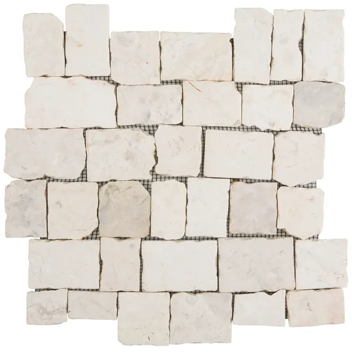 Marmor Rio Creme Mosaik – – 30×30
