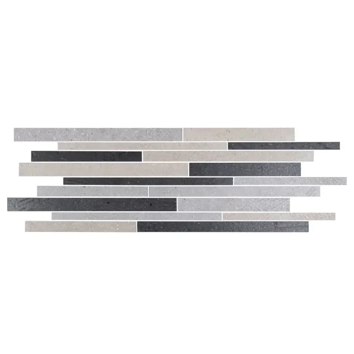 Mauerverband Gravel 18 x 48 cm Luzern Mix