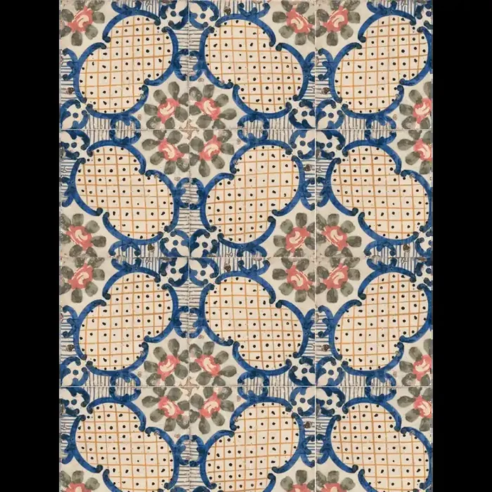 Mediterrane Fliesen im Maiolicaoptik 20 x 20 cm Matt Masseria Schinosa