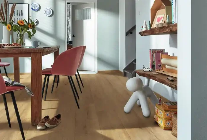 Meister Laminat Eiche Bernstein 07002 Kurzdiele breit LD 250