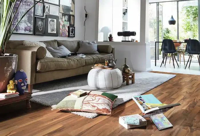 Meister Laminat Nussbaum 00211 Kurzdiele LC 55