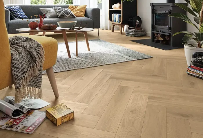 Meister Parkett longlife PS 500 Eiche authentic creme 9020 gebürstet