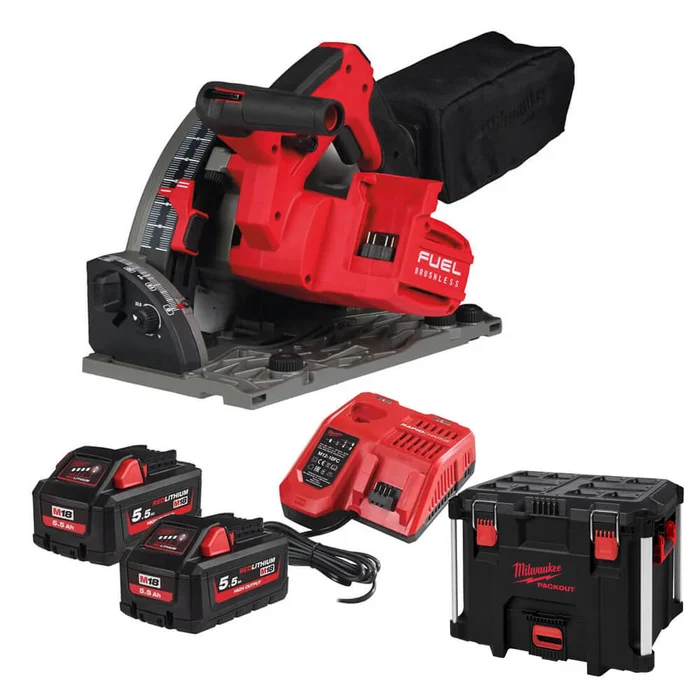 Milwaukee Akku-Tauchsäge FUEL M18FPS55- 552P