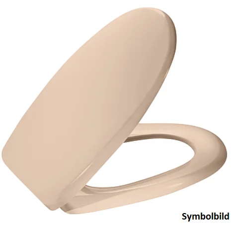 MKW Euro 3000 Plus WC-Sitz mit Deckel, bahamabeige