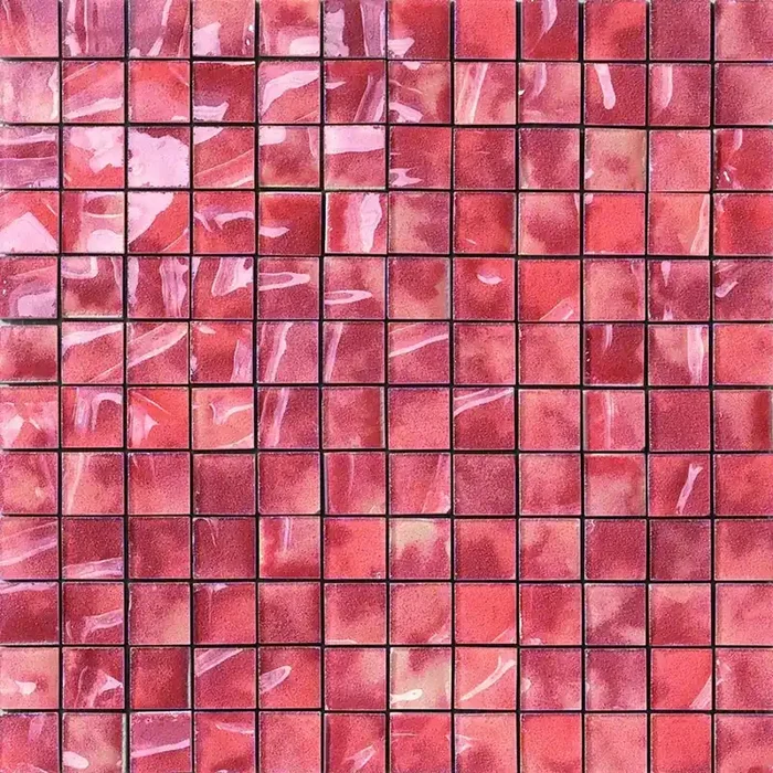 Mosaik Musiva 28,6×28,6 – Rosso Corallo 2