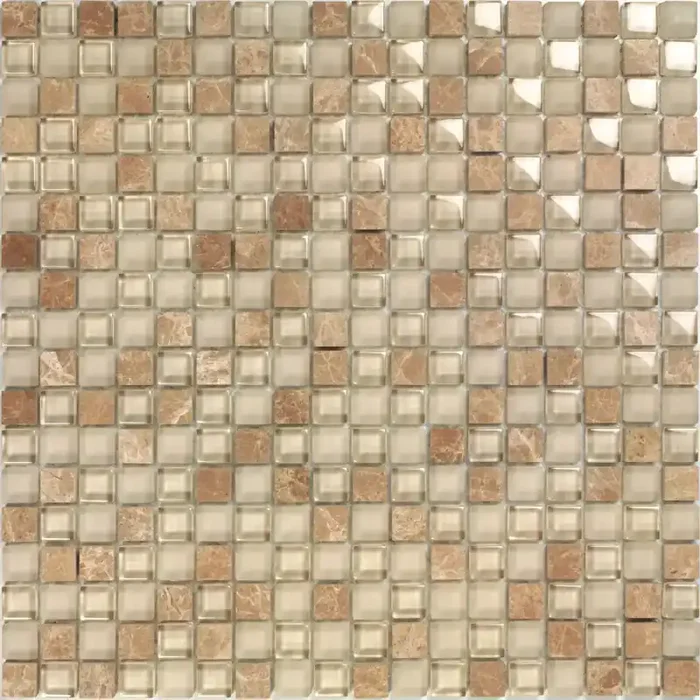 Mosaik Pure & Natural 30×30 – Emperador LT Emperador Glossy