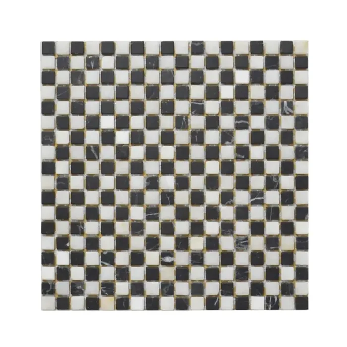 Mosaik SKP Italian Style E2223 Vario 112 schwarz weiß 30,5×30,5 cm