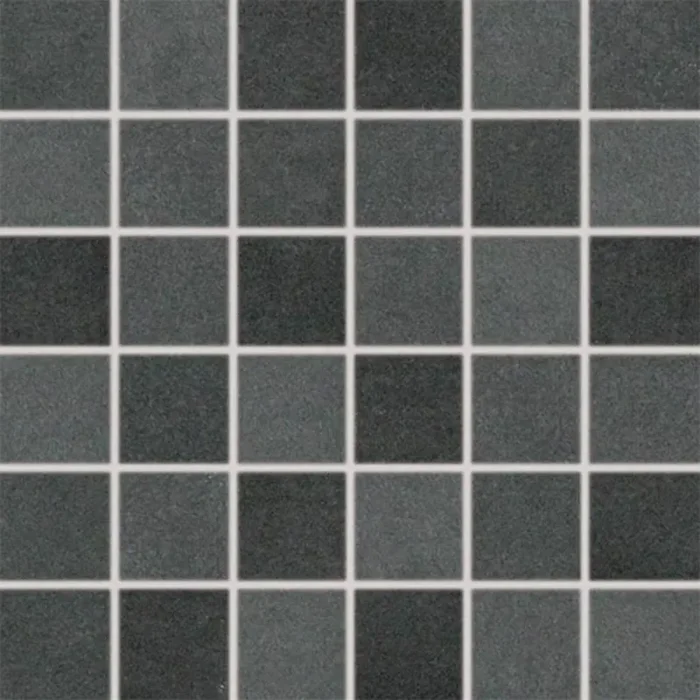 Mosaik Supra Schwarz 30x30cm (5x5cm) Rektifiziert