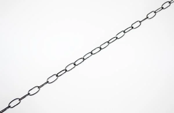 mtr. Uhrkette Eisen blank