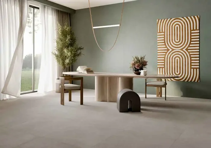 Muster 30×60 cm für Rondine Seta Tortora Ret Matt Fliese 80×80 Art.-Nr. J91681