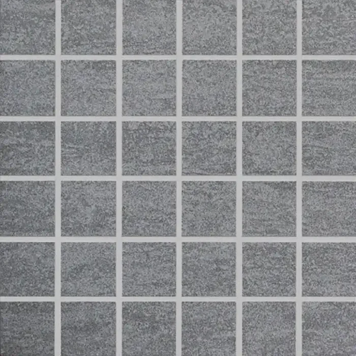 Musterfliesenstück für Agrob Buchtal Geo 2.0 Steingrau Mosaikfliese 5×5 R10/A Art.-Nr. 433923