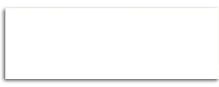 Musterfliesenstück für FKEU Kollektion Extra Snow Weiss Matt Wandfliese 30×90 Art.-Nr. FKEU0992605