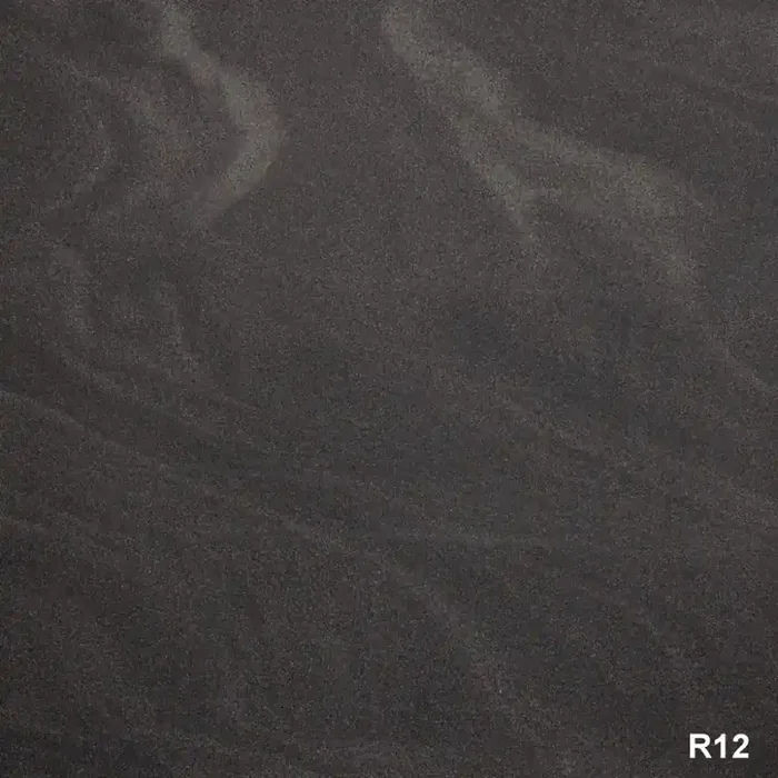 Musterfliesenstück für FKEU Kollektion Meteostone Anthrazit Struktur Bodenfliese 60×60 R12 Art.-Nr. FKEU990038