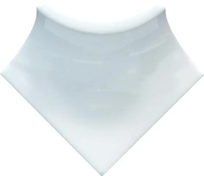 Musterfliesenstück für FKEU Kollektion Metro Star Weiss Glänzend Ecke 5×5 pata ele Art.-Nr. FKEU0992102