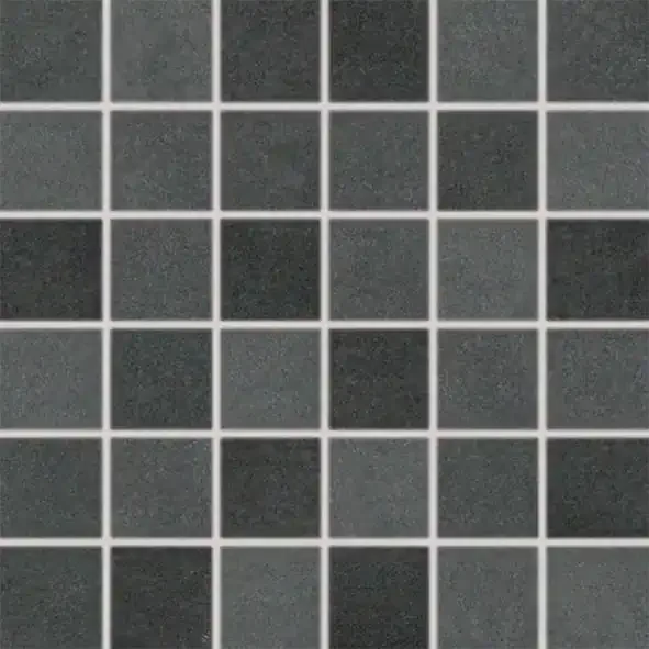 Musterfliesenstück für FKEU Kollektion Tontech Schwarz Mosaikfliese 5X5 R10/B Art.-Nr. FKEU0991481