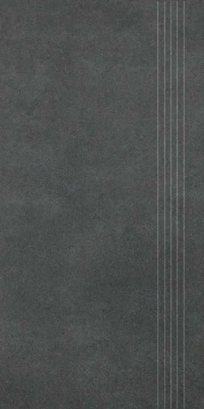 Musterfliesenstück für FKEU Kollektion Tontech Schwarz Stufe 30X60 R10/B Art.-Nr. FKEU0991428