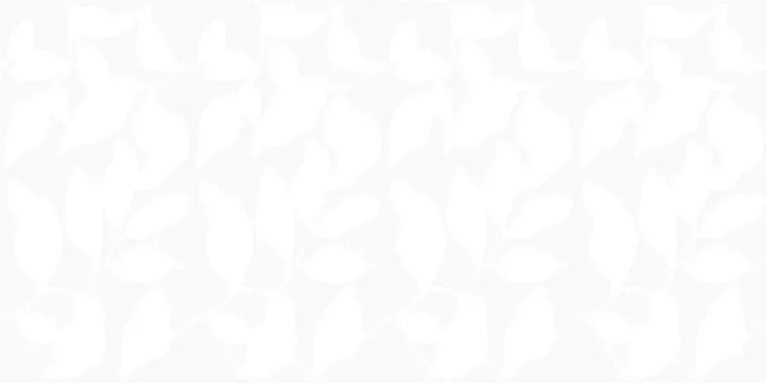 Musterfliesenstück für FKEU Kollektion XXLflat Weiss Fleurs Bodenfliese 60×120/0,48 Art.-Nr. FKEU0990685