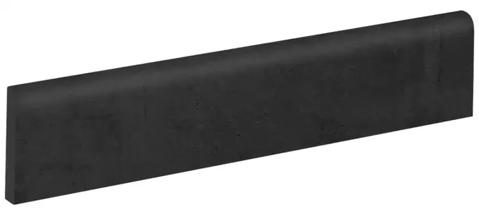 Musterfliesenstück für FKEU Kollektion Zement Schwarz Sockelfliese 7×80 R10/A Art.-Nr. FKEU0992211
